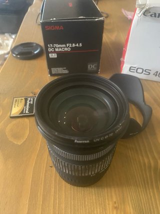 Canon 40D + Sigma 17-70mm 2.8f