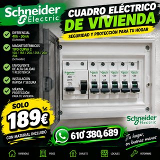 Cuadro Eléctrico Schneider Vivienda