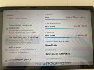 tablet Samsung Tab A8 64GB Negro