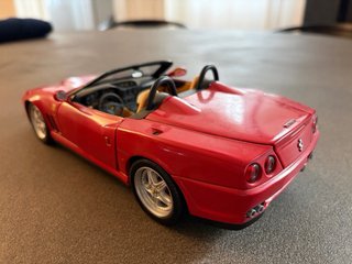 Modellino Ferrari 550 Barchetta 1:18 Hot Wheels