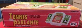 Gioco Vintage Tennis Parlante GIG 1989