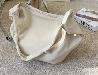 Bolso bandolera Beige Mujer