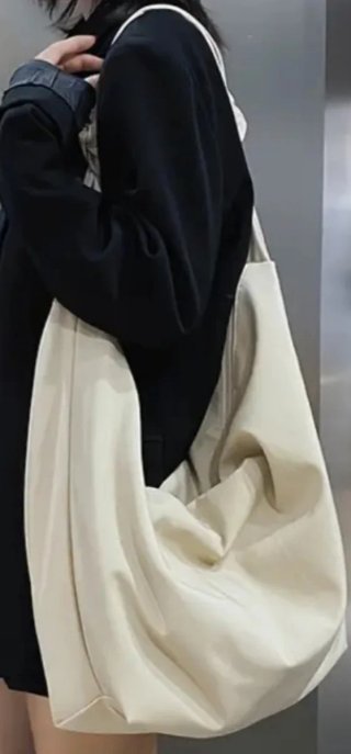 Bolso bandolera Beige Mujer