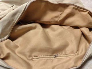Bolso bandolera Beige Mujer