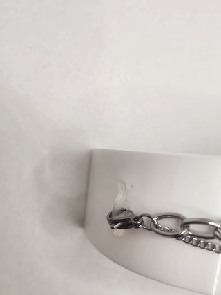 Pulsera doble cadena acero quirúrgico