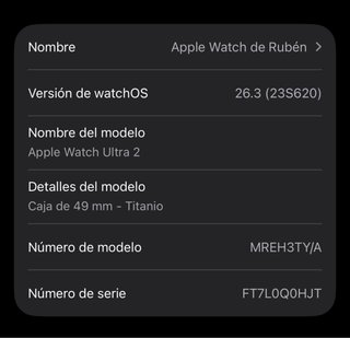Apple Watch Ultra Naranja/Plata