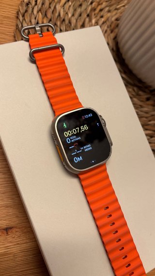 Apple Watch Ultra Naranja/Plata