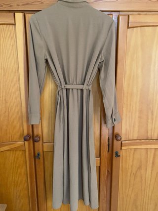 Vestido camisero beige Primark Talla XL