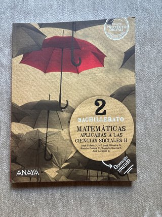 Matemáticas aplicadas a las Ciencias Sociales II 2