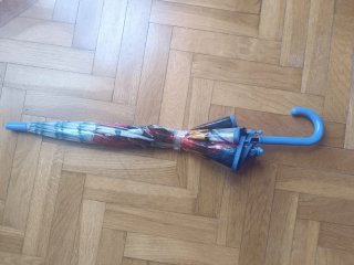 Paraguas Infantil Spiderman Marvel Transparente