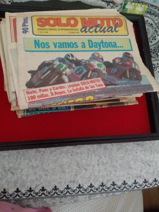 Periódico Solo Moto Actual 1984