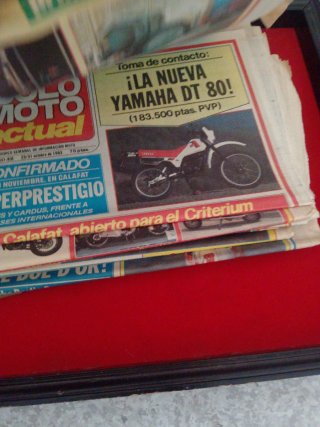 Periódico Solo Moto Actual 1984