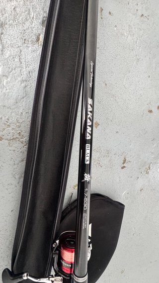 Caña de pescar SAKANA BLACK 1.7-530