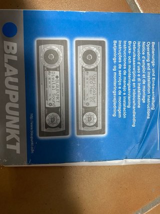 Radio CD MP4 Blaupunkt