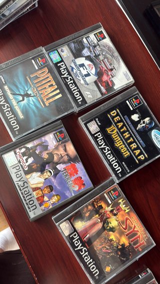 Lote 11 Juegos PS1: Tekken, Gran Turismo, etc.