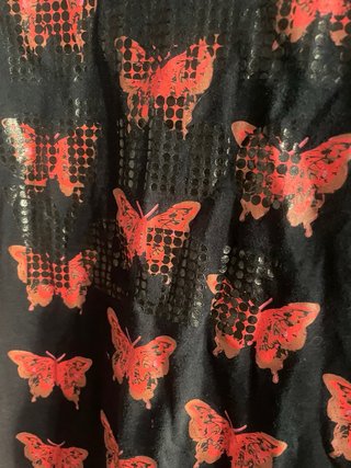 Camiseta Custo Mariposas Rojas