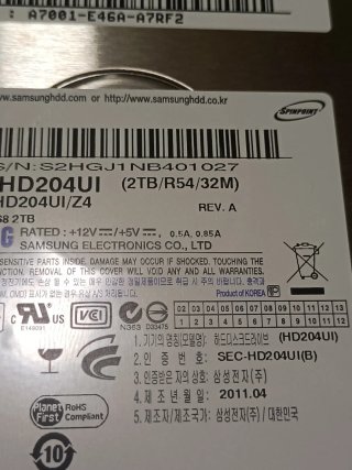 Disco Duro Samsung EcoGreen 2TB 3.5