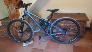 Bicicleta de Montaña Azul