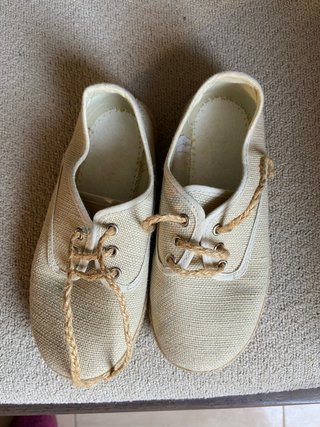 Zapatos de lona para niño talla 28