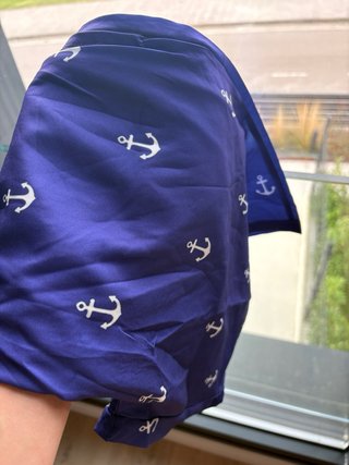 Bañador hombre anclas azul