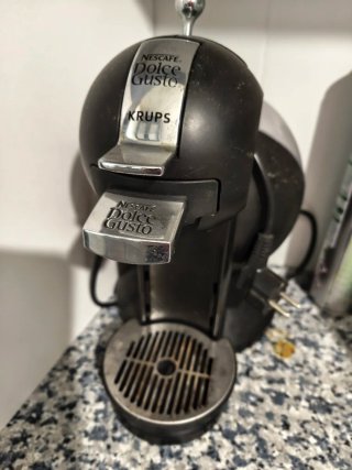 Cafetera y microondas