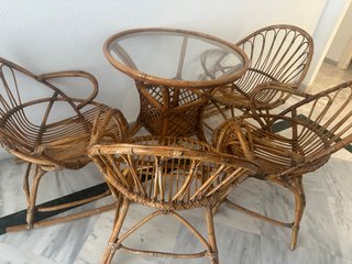 Conjunto terraza