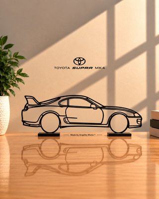 Toyota Supra MK4 Maqueta Silueta 20cm