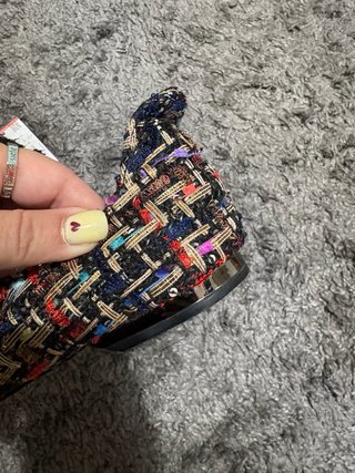 Bailarinas Zara lazo tweed