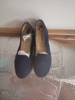 Mocasines antelina mandala 39.NUEVOS