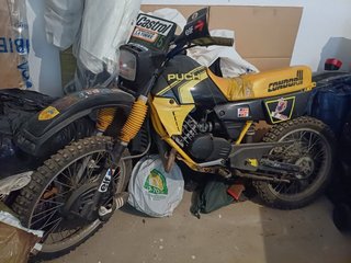 Puch Condor III Enduro Negra y Amarilla