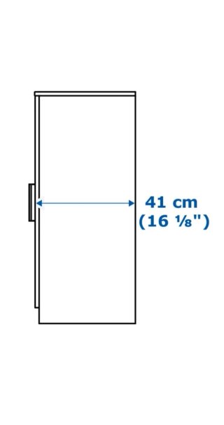 Armario Ikea Brimnes puertas cristal negro