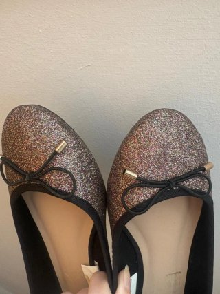 Manoletinas C&A Glitter Talla 39