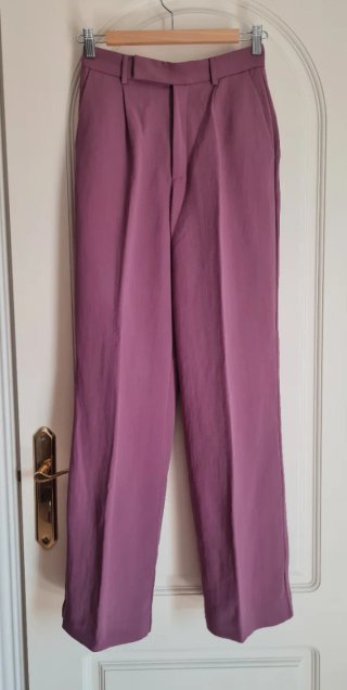Pantalón vestir Zara rosa
