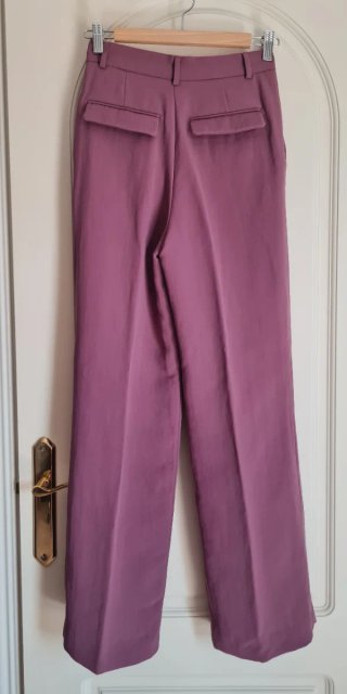 Pantalón vestir Zara rosa