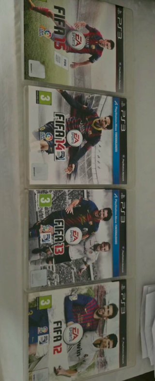 Colección 4 Juegos FIFA PS3