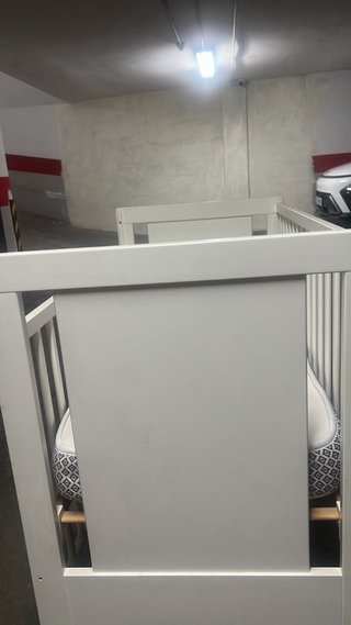 Cuna Bebecar Blanca