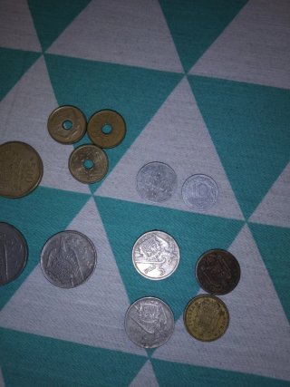 Lote de monedas antiguas Pesetas