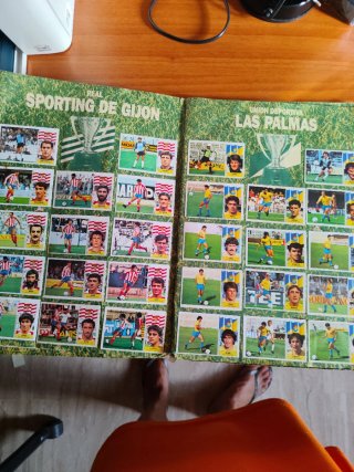 Album Cromos Liga 86/87 Campeonato 1ª División