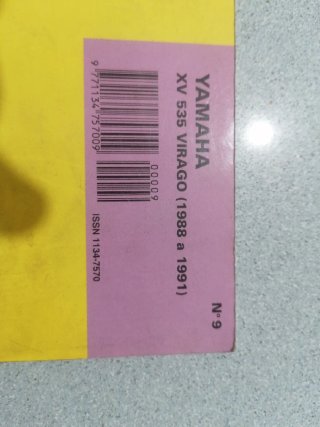 Revista Moto técnica Yamaha XV535 Virago