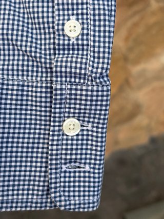 Camisa Tommy Hilfiger Azul y Blanca