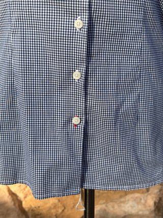 Camisa Tommy Hilfiger Azul y Blanca