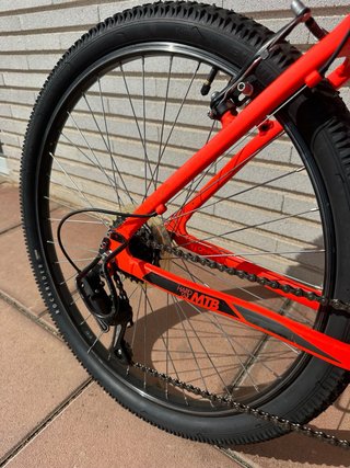 Bicicleta MTB B'TWIN Naranja Ruedas 26