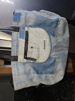 Bolso vaquero Desigual azul