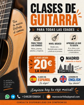 Clases de guitarra nivel básico