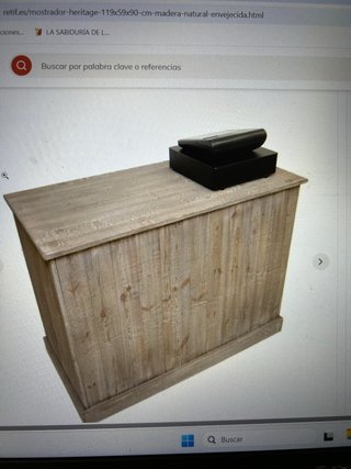 Banco in legno naturale Heritage
