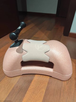Correpasillos rosa con manillar