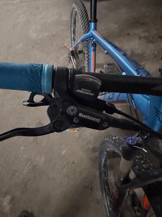 Bicicleta de Montaña Scott Azul y Naranja