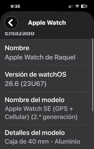 Apple Watch SE 2ª Gen 40mm GPS + Celular