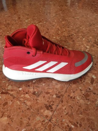 Zapatillas Baloncesto Adidas Rojas Talla 42 UNICEX