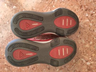 Zapatillas Baloncesto Adidas Rojas Talla 42 UNICEX
